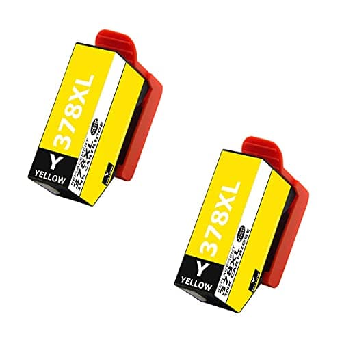 Image of KING OF FLASH Replacement for Epson 378XL 378 Ink Cartridges Work with Epson Expression Photo XP-8500 XP-8505 Printer - Black Cyan Magenta Yellow Light Cyan Light Magenta