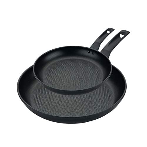 Image of Prestige 9 x Tougher Frying Pan Set Non Stick - Induction Frying Pan Set of 2, 21/29cm with Scratch Resistant Non Stick, Stay Cool Easy Grip Handles, Oven & Dishwasher Safe Cookware