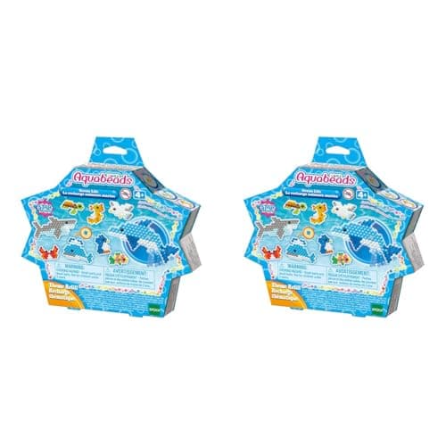 Image of Aquabeads Ocean Life Pack,Multicoloured,3.18 x 18.03 x 19.05 cm (Pack of 2)