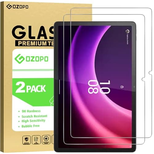 Image of GOZOPO Screen Protector Compatible with Lenovo Tab P11 2nd Gen/Lenovo Tab Plus (2024) 11.5 inch, Tempered Glass 9H Hardness Protective Film - [2 Pack]