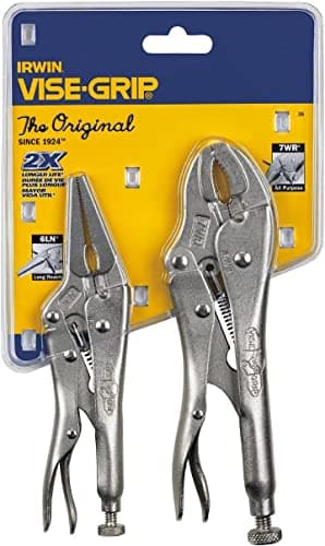 Image of IRWIN Vise-Grip Original Locking Pliers with Wire Cutter Set, 2 Piece, 36