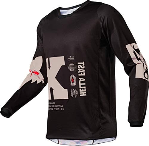 Image of Fox 180 ILLMATIK JERSEY BLACK S