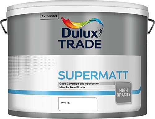 Image of Dulux Trade Supermatt White 10L