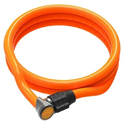 Image of OnGuard Coil Cable Lock 120 x 8mm Combo Mix Colours (x10)