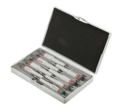 Image of FACOM - Screwdriver Set - Micro Tech 8-Piece Set for TORX Screws - Professional and Precision Screwing Tools for Workshop - High Strength - Hand Tools - AEX.J2