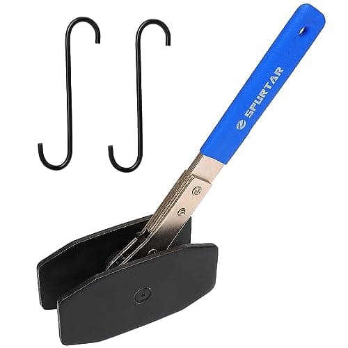 Image of Spurtar Brake Caliper Press Tool, 4 in 1 Universal Disc Brake Caliper Compression Tool Ratchet Piston Spreader Automotive for Car Repair Installation Blue