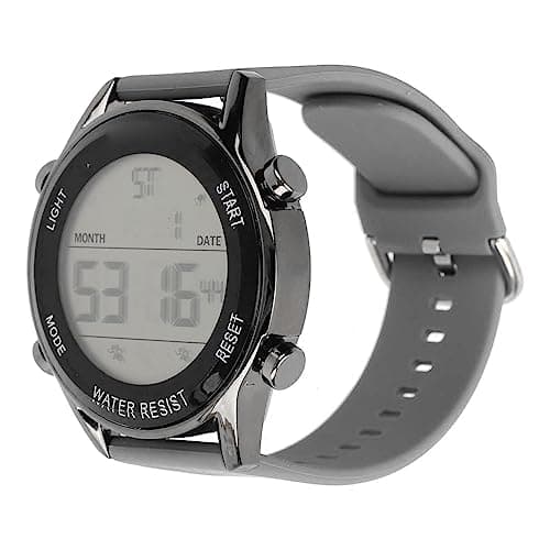 Image of HERCHR Digital Chronograph Watch, Yacht Racing Timer, WR50M Waterproof Luminous Large Screen Outdoor Sports Chronograph Watch(Grey)