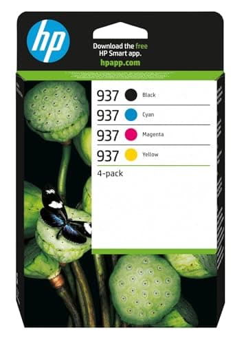 Image of HP 937 4-Pack CMYK(4) Original ink cartridge