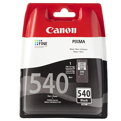 Image of Canon Pg-540 Ink Cartridge - Black