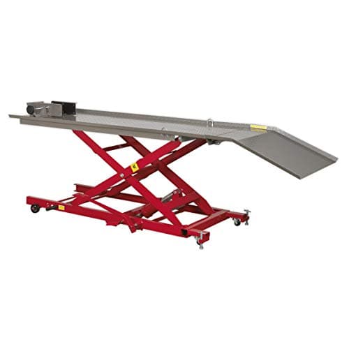 Image of Sealey Mc454 Hydraulic Motorcycle Lift 450Kg Capacity