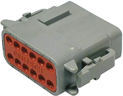 Image of Connectors DTM Series Poles 12 DTM 06-12 SA TE Connectivity 1 Pcs