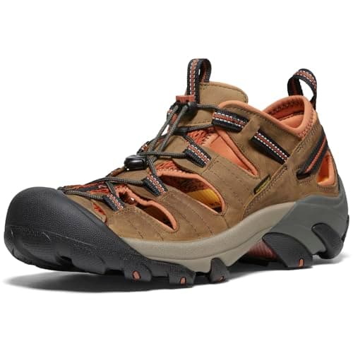 Image of KEEN Men's Arroyo 2 Sandal, Black Olive/Bombay Brown, 10 UK