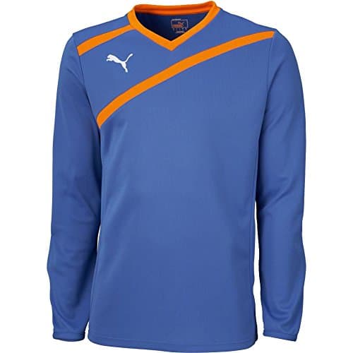 Image of PUMA Esito Goalkeeper's Jersey blue dazzling blue-vibrant orange Size:M