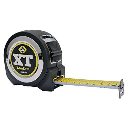 Image of C.K T3448 25 XT Measuring Tape, 7.5 m - 25 ft
