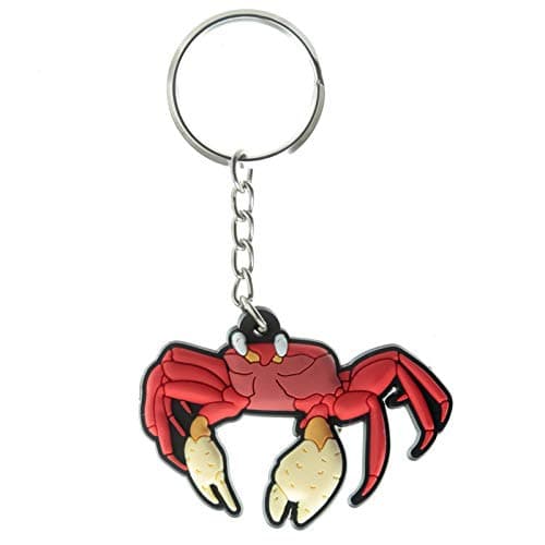 Image of HoitoDeals Random Design Fun PVC Keyring - Under the Sea Collection For Girl Women