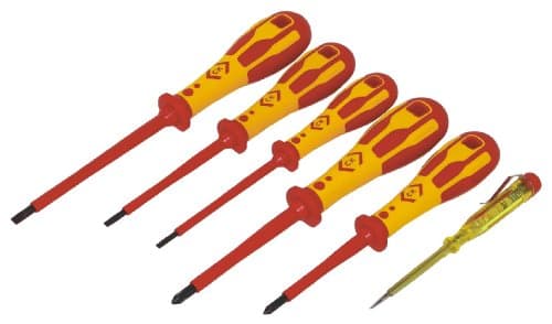 Image of C.K 49182 Dextro VDE 6 Piece Screwdriver Set Slotted/Phillips