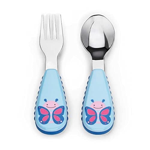 Image of Skip Hop Zootensils Fork and Spoon (Butterfly)