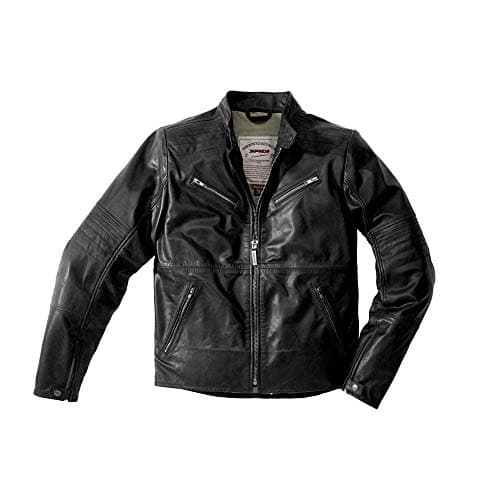 Image of SPIDI P164-026- 50 Garage Leather Jacket, Black, Size 50