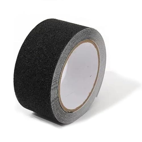 Image of JeiYangYaa 50MM*10M Anti-Slip Tape,High Traction,Strong Grip Abrasive, Not Easy Leaving Adhesive Residue, Indoor & Outdoor (black)