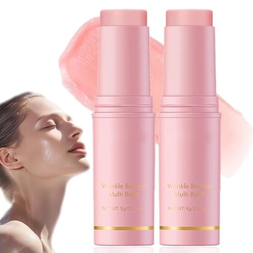 Image of 2PCS Wrinkle Filler Collagen Stick for Face - Multi Collagen - Deep Wrinkle Filler Stick for Face & Lips - Moisturizing Day Care Balm - Lift, Tighten & Fade Fine Lines
