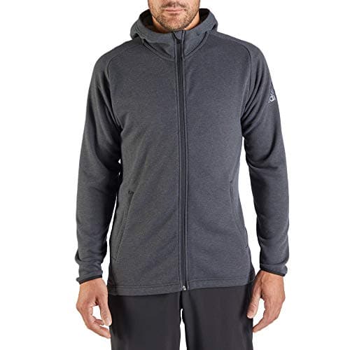 Image of adidas Men FreeLift Prime Hoodie - Carbon/Black, S