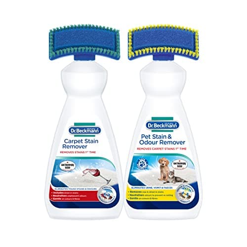 Image of Dr. Beckmann Carpet Cleaning & Odour Solution | Carpet Stain Remover 1 x 650 ml | Pet Stain & Odour Remover 1x650 ml