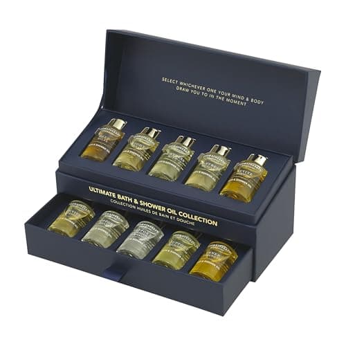 Image of Aromatherapy Associates Ultimate Wellbeing Bath & Shower Oils Collection 10 X 9Ml - Infused with Essential Oils, The Purest, Ethically Viable, Natural, Raw Ingredients