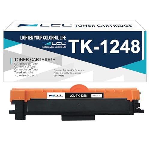 Image of LCL TK1248 Black 1500pages Toner Cartridge Replacement for Kyocera TK1248 TK-1248 1T02Y80NL0 Replacement for Kyocera MA2001 MA2001w PA2001 PA2001w Printers (1Pack)