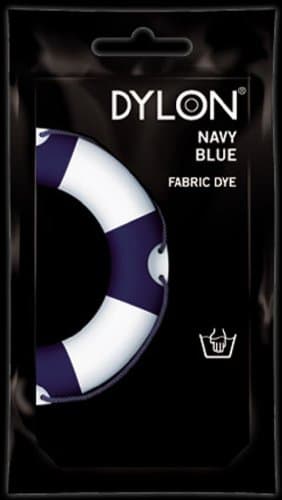 Image of Dylon Fabric & Clothes Dye Hand Wash Only - 08 Navy Blue