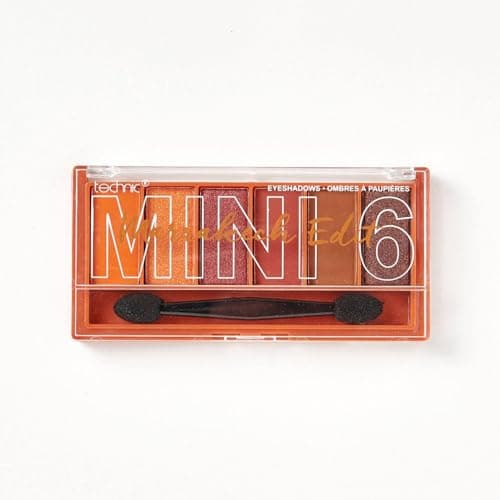 Image of Technic Mini Edit 6 Eyeshadow Palette, Long Lasting and Blendable Matte & Shimmer Shades 7.2g (Marrakech)