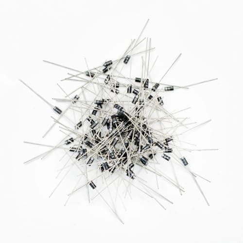 Image of Innfeeltech 100Pcs 1N4001 Rectifier Diodes General Purpose Silicon Rectifiers, 1A, 50V Silicon Rectifier Schottky Diodes
