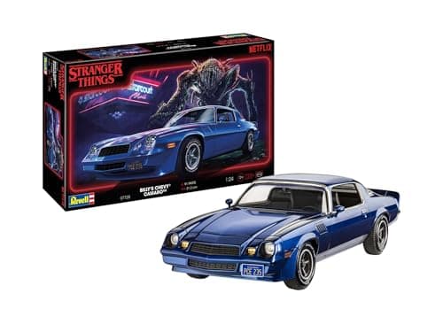 Image of Revell 07728 Chevy Camaro Z/28: Stranger Things 1:25 Scale Unbuilt/Unpainted Plastic Model Kit
