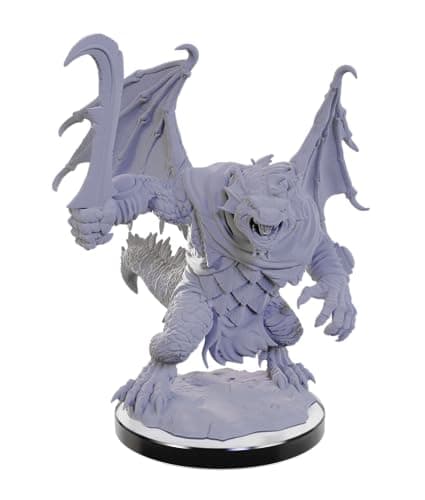 Image of WizKids D&D Nolzur's Marvelous Miniatures: Draconian Foot Soldier & Mage Dungeons and Dragons Unpainted Miniatures