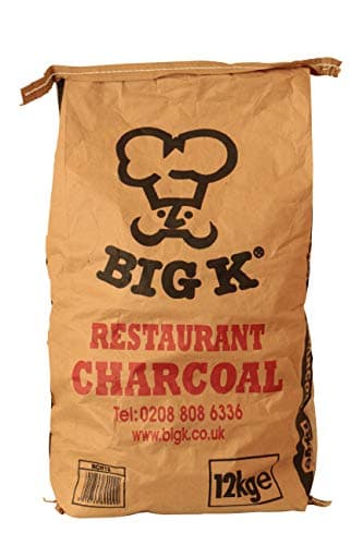 Image of Big K Chilla-Grilla Restaurant Grade Charcoal, 12kg Bag Lumpwood Charcoal