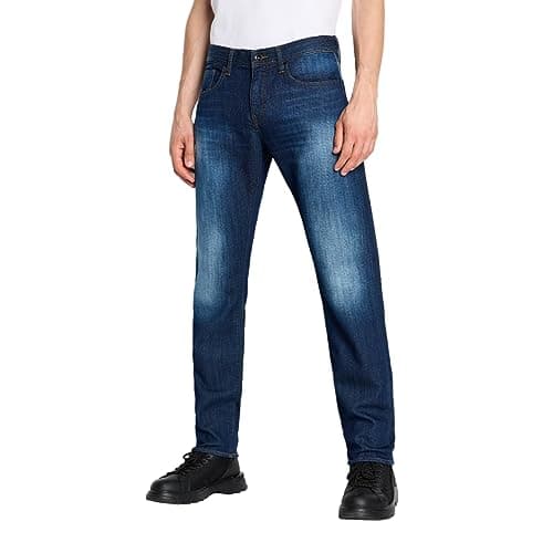 Image of Armani Exchange Slim Fit 6rzj13-z1ttz Jeans 36