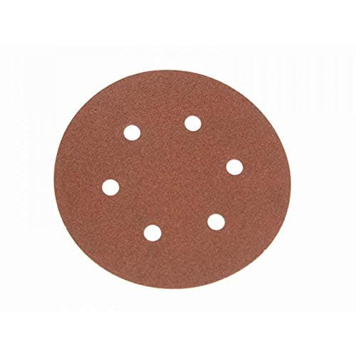 Image of Faithfull AD150120H Hook and Loop Sanding Disc DID2 Holed 150mm x 120g (Pack of 25)
