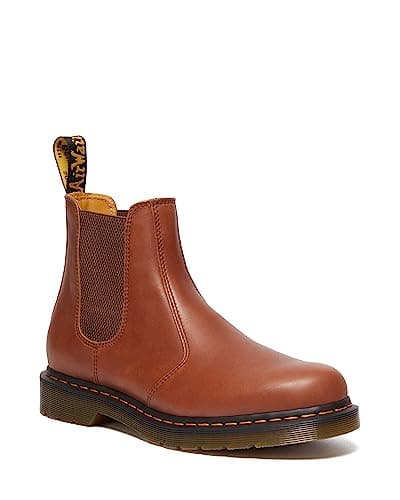 Image of Dr. Martens 2976 Crazy Horse Men's Boots, Courtepine Brown, 6 UK