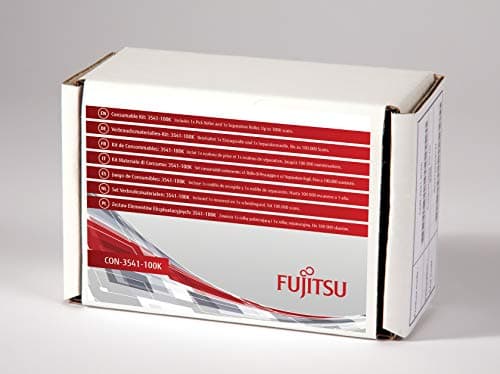 Image of Fujitsu/PFU Consumable Kit: 3541-100K For S1300, S1300i. Includes 1x Pick Roller and 1x Separation Roller. Estimated Life: Up to 100K scans.