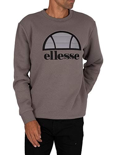Image of Ellesse Men's Hooded Sweatshirt, mens, Sweatshirt, SHG09739_S, Dark Grey, S