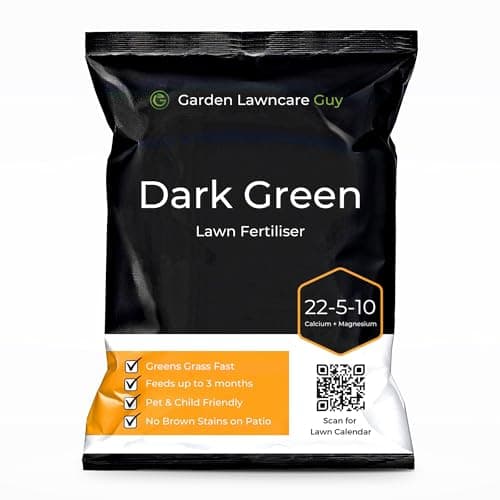 Image of Dark Green Lawn Feed - High Nitrogen Fertiliser Greens Grass Fast - Feeds up to 90 Days - Non Hazardous Formula - Garden Lawncare Guy