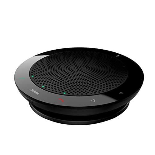 Image of Jabra Speak 410 Speaker Phone - Unified Communications Optimised Portable Conference Speaker with USB - Plug-And-Play Connectivity with Computers
