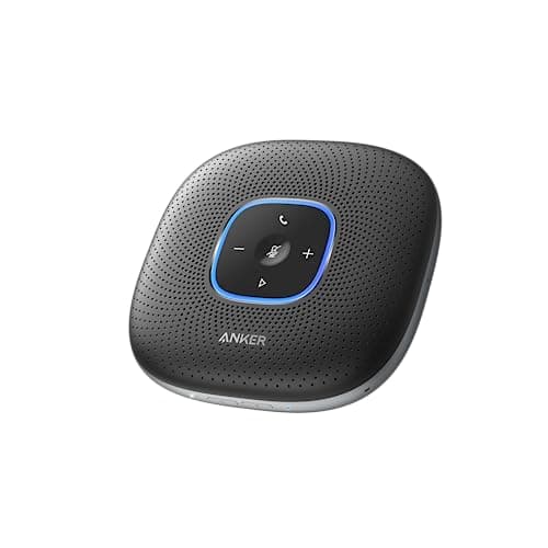 Image of Anker Conference Microphone, PowerConf Bluetooth Speakerphone with 6 Mics, Enhanced Voice Pickup, 24H Call Time, USB C, Computer Conference Speaker Compatible with Leading Platforms, For Home Office