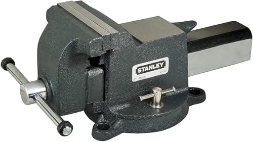 Image of Stanley 183067 MaxSteel Heavy-Duty Bench Vice 125mm 5-inch, STA183067