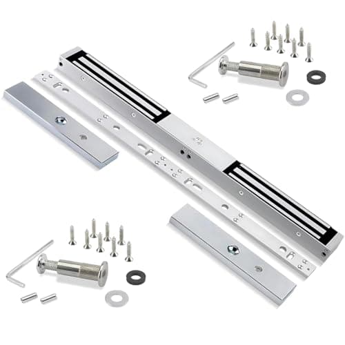 Image of SecureMyDoor Double Door Magnetic Lock | Fail Safe | 2x 272KG Holding Force | Ideal for Access Control Systems, Building Maintenance and Installers