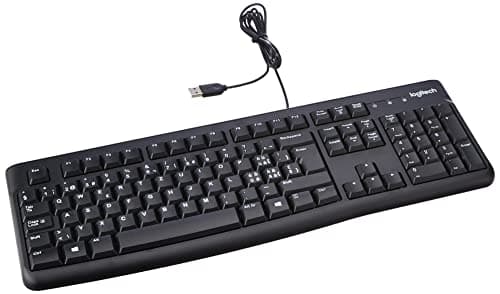 Image of Logitech Keyboard K120 for Business, QWERTZ Swiss Layout - Black