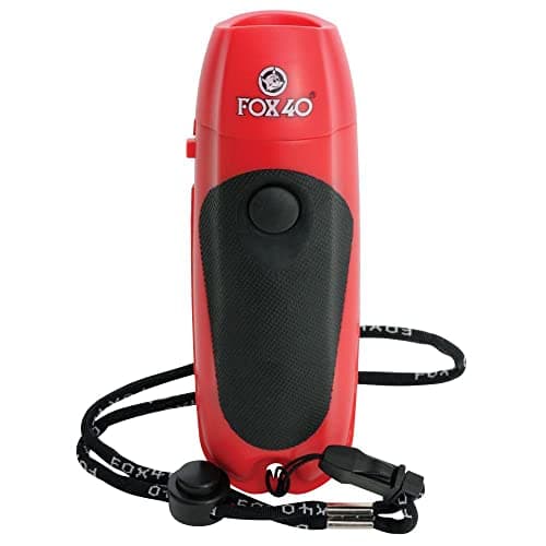 Image of FOX Unisex's Electronic (3 Tone) 40 Whistles, Black, One size