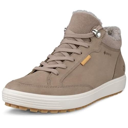 Image of ECCO Soft 7 Tred Womens Flat Ankle Boots Taupe 6 UK