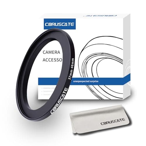 Image of 37mm to 46mm Step-Up Ring,Camera Lens Adapter,Change The Filter or Lens Size from 37mm to 46mm.Compatible All 46 mm Thread Filter Accessory.