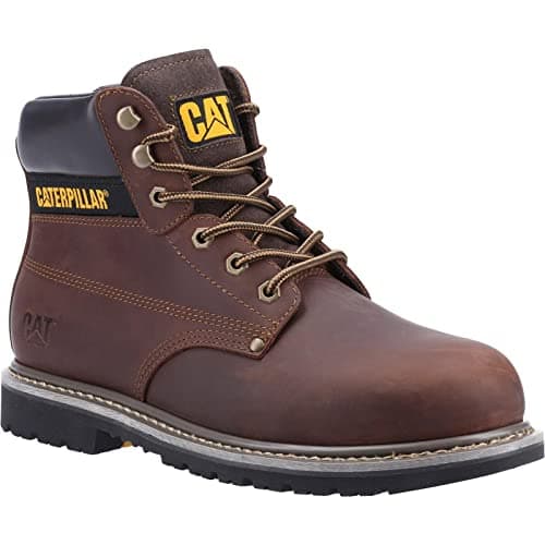 Image of Caterpillar Powerplant S3 Mens Smart Boots Brown 11 UK