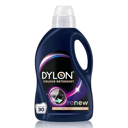 Image of Dylon Black & Dark Detergent (30 Wash Loads), Liquid Laundry Detergent for all Black & Dark Clothes, renewing in every wash with optimal results in 10 washes